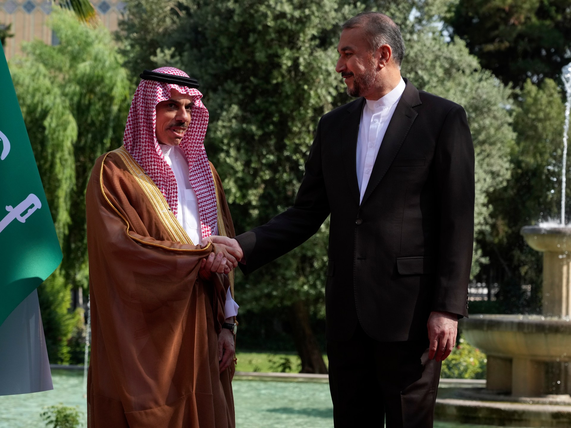 Saudi and Iran take steps towards restoring diplomatic ties.