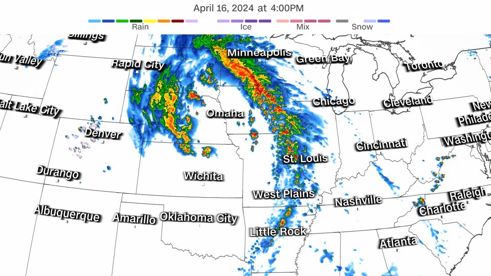 "Midwest Braces for Destructive Tornadoes and Hail as Severe Weather Threatens Plains"