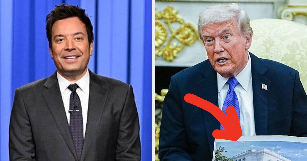 Featured image for Jimmy Fallon Criticizes Trump's $300M Ballroom Despite Claim of Political Neutrality