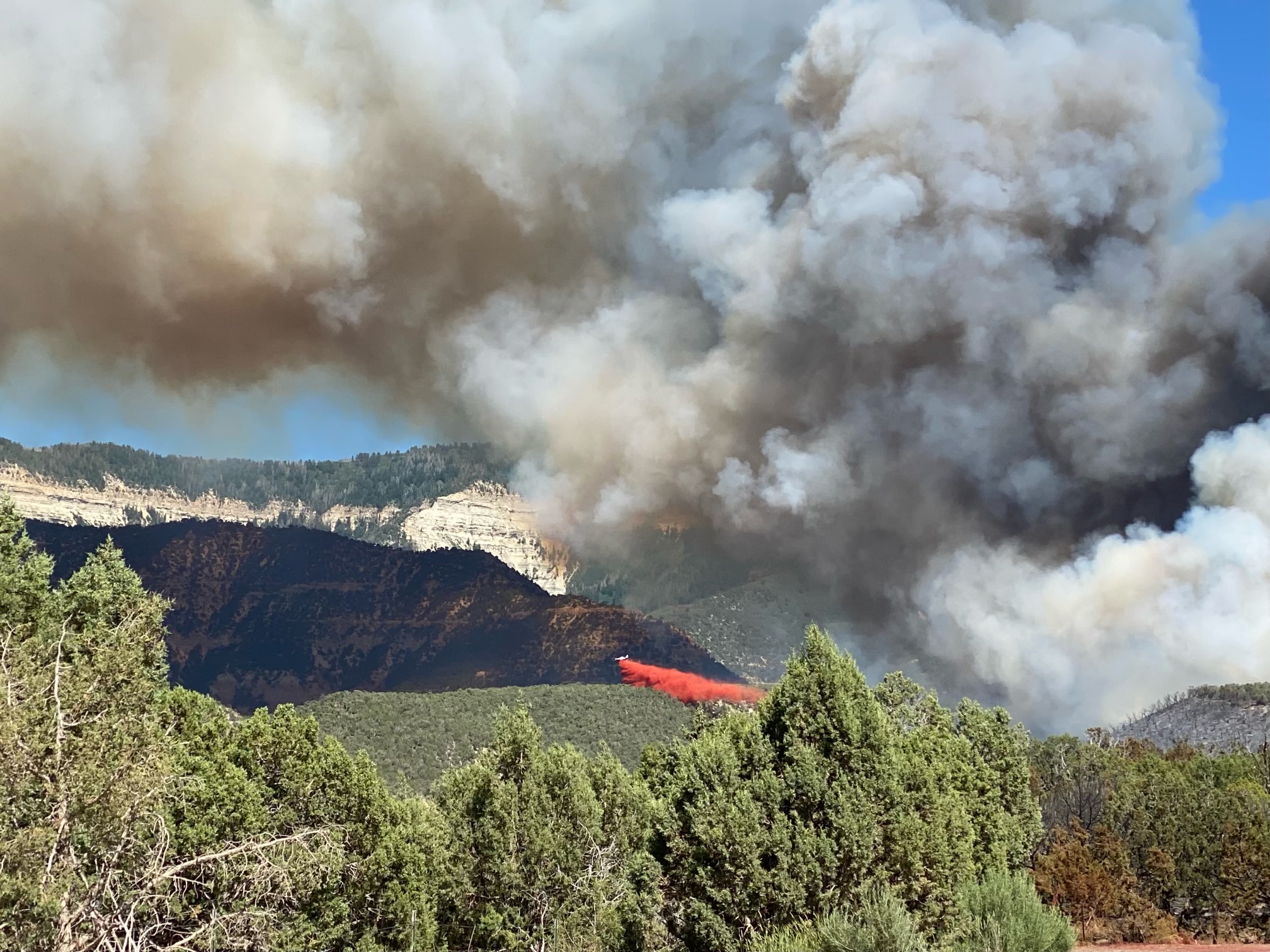 Spring Creek Wildfire in Colorado Grows to 3000 Acres.