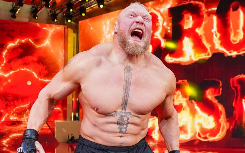 "Brock Lesnar's Mysterious Presence at WWE RAW Revealed"