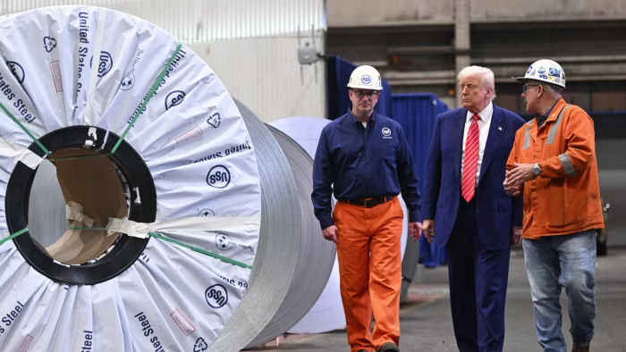 Trump Plans to Double Steel Tariffs to 50% Amid Nippon Deal