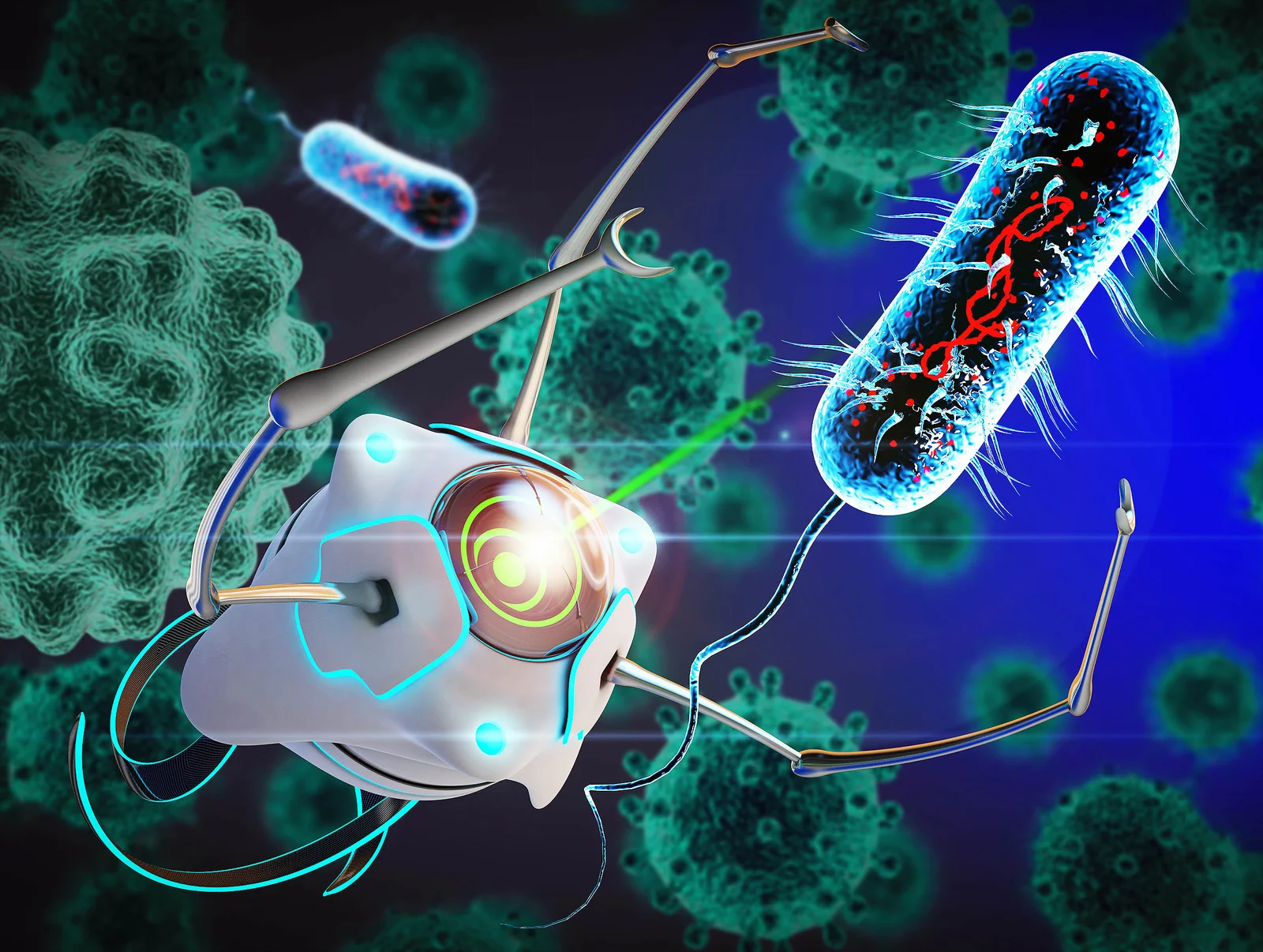 Programmable DNA nanorobots target cancer and viruses in the bloodstream