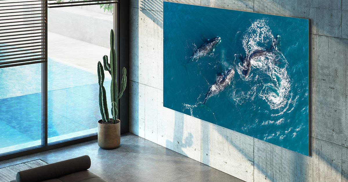 Featured image for "Samsung Unveils 114-Inch MicroLED TV Priced at $150K"