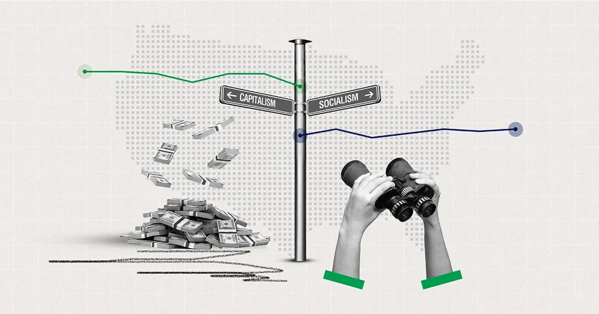 Featured image for U.S. Capitalism Approval Drops to 54%