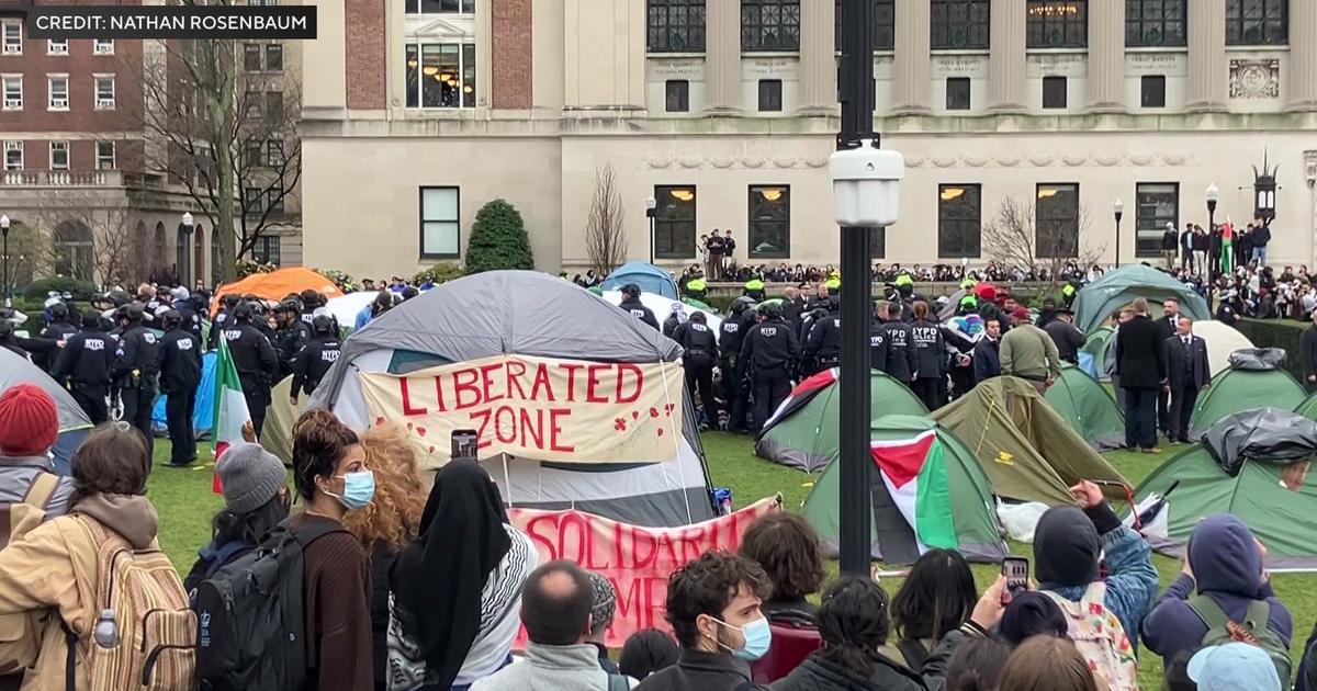 "Police Arrest Dozens at Columbia University Pro-Palestinian Protest"