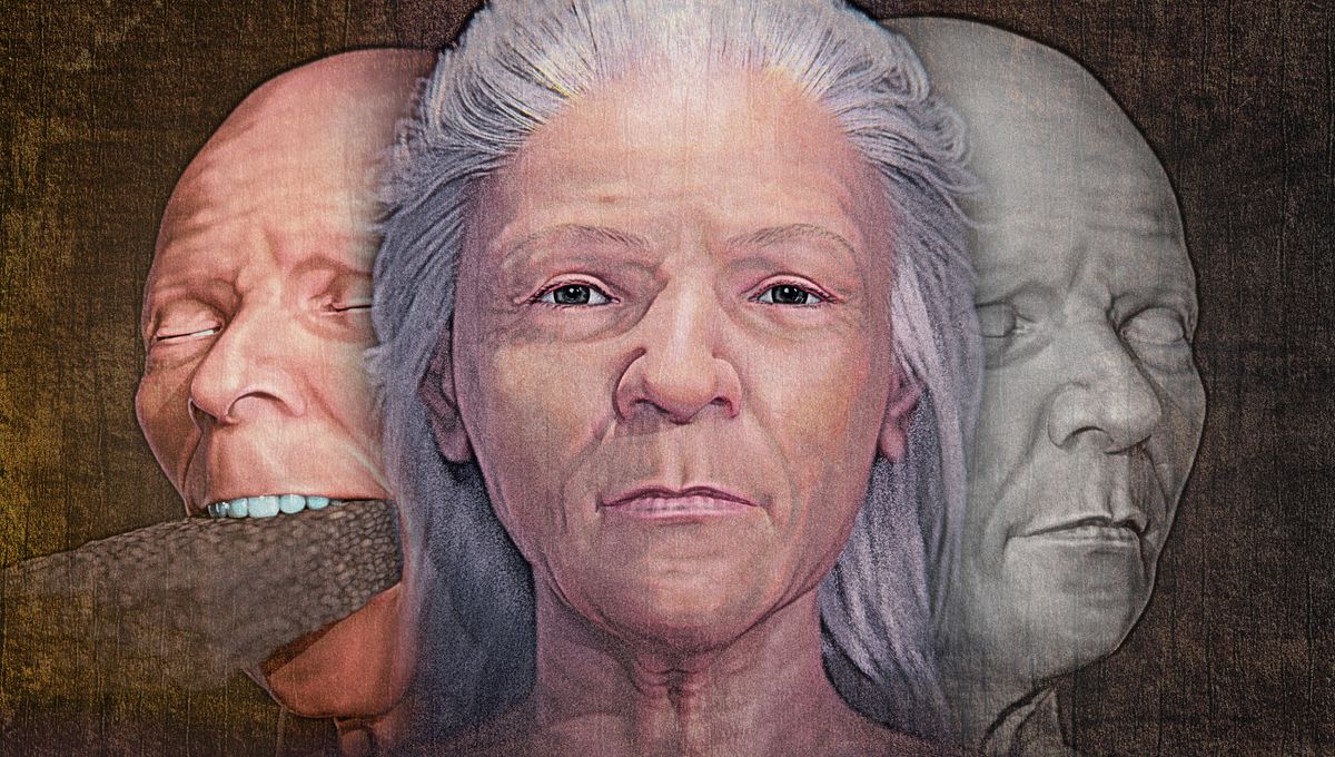 Featured image for "Revealing the Face of a 16th-Century Vampire Woman with a Brick in Her Mouth"