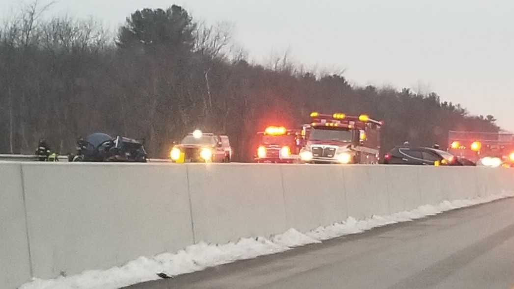 Featured image for "I-93 South Reopened After Deadly Crash in Salem, New Hampshire"