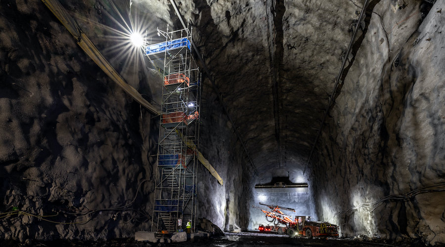 Featured image for "Deep Underground: Massive Caverns Prepared for Neutrino Experiment"