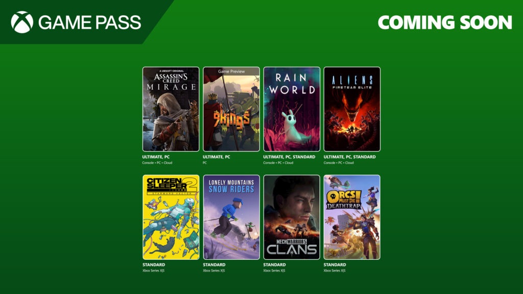 Featured image for Xbox Game Pass Adds Assassin's Creed Mirage and More in August
