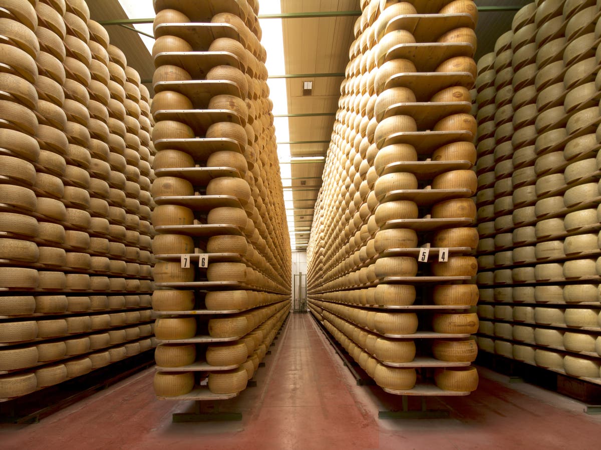Cheesy tragedy: Man's fatal encounter with thousands of cheese wheels
