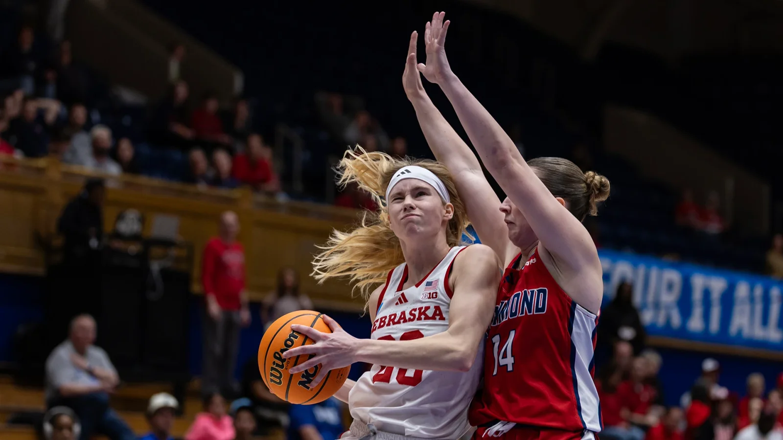 Nebraska Runs Away from Richmond, Advances to Baylor in NCAA Women’s Tournament