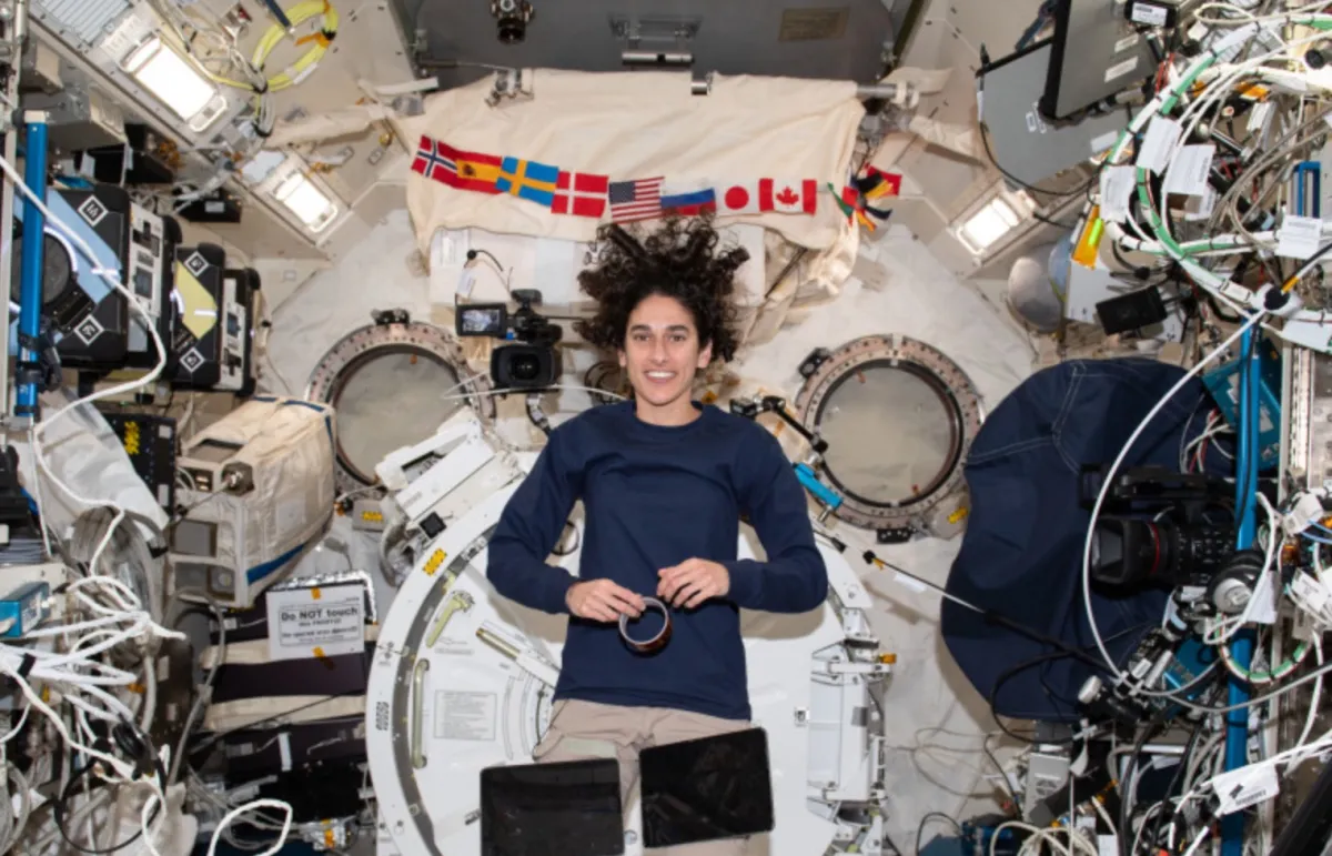 Hanukkah in Space: Astronaut's Microgravity Celebration