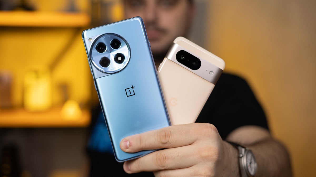 Featured image for "Comparing OnePlus 12R and Pixel 8: Raw Strength vs AI Magic"