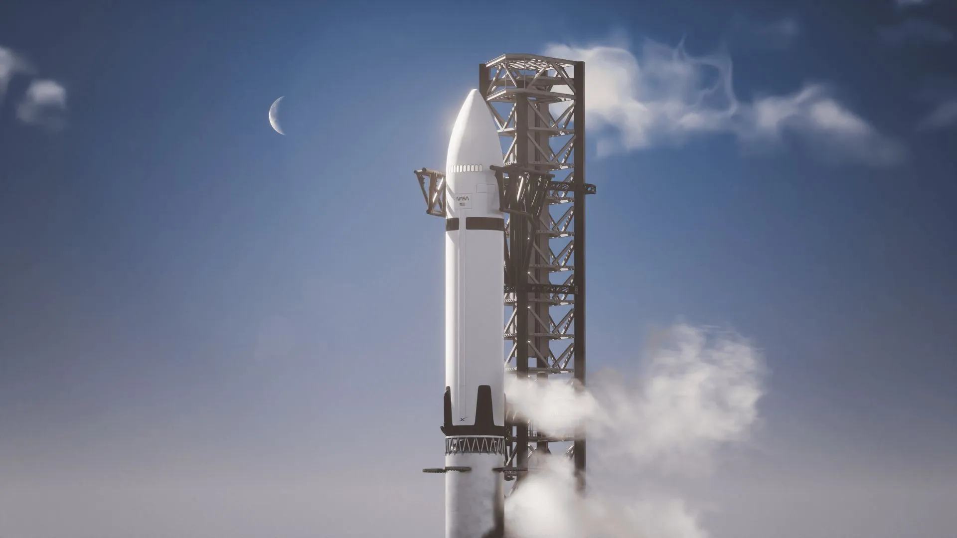 Featured image for Space Race Heats Up as Blue Origin and SpaceX Compete for Moon Missions