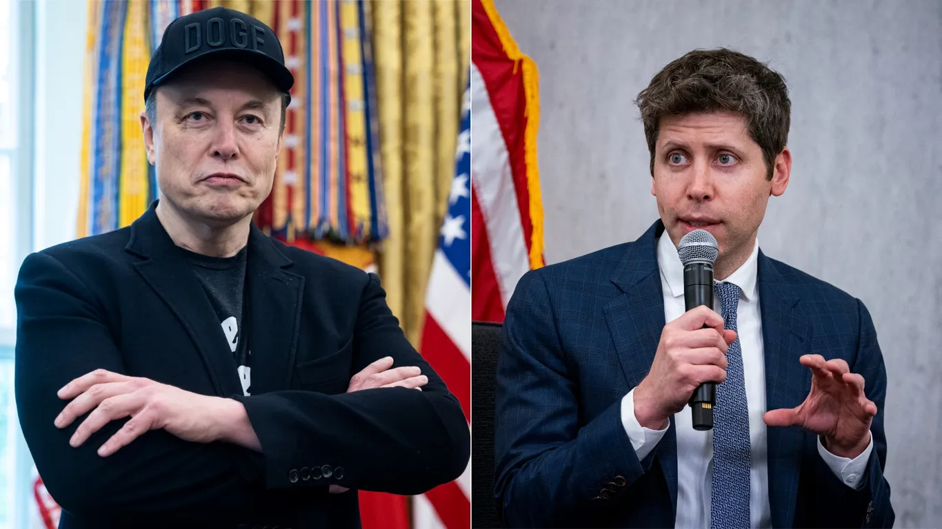 Featured image for Musk-Altman feud intensifies with legal threats and Apple involvement