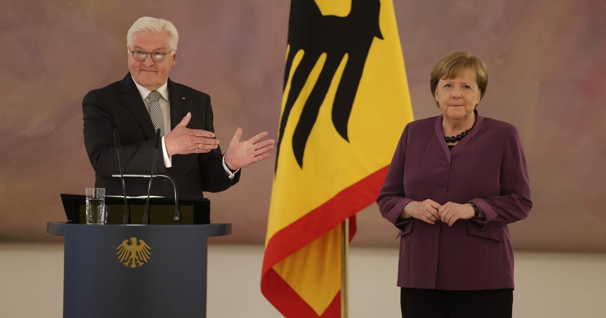 Angela Merkel Honored with Germany's Top Order of Merit