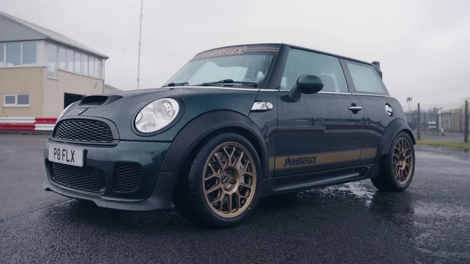 Mini with M3 V8: a pocket rocket that roars on track