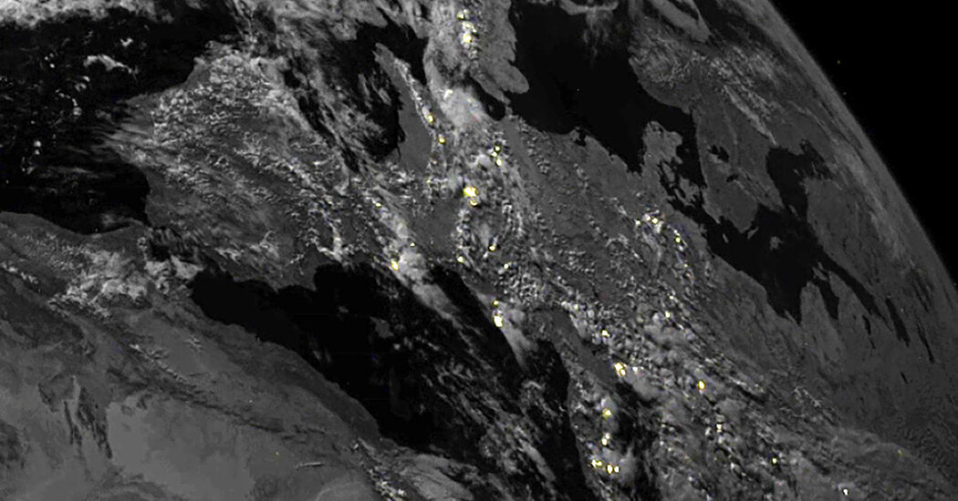 Continuous Satellite Surveillance Reveals Lightning's Inescapable Presence in Europe