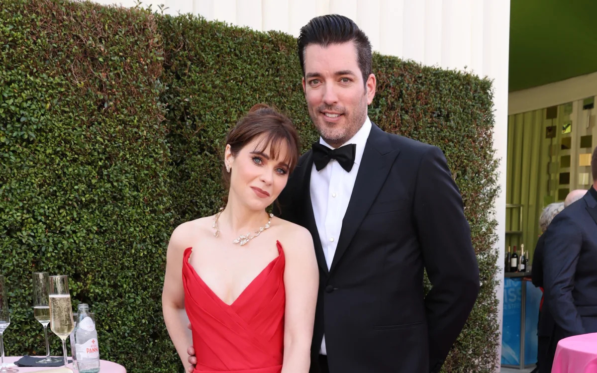 Featured image for "Maximalist Outdoor Kitchen: A Peek into Jonathan Scott and Zooey Deschanel's Yard"
