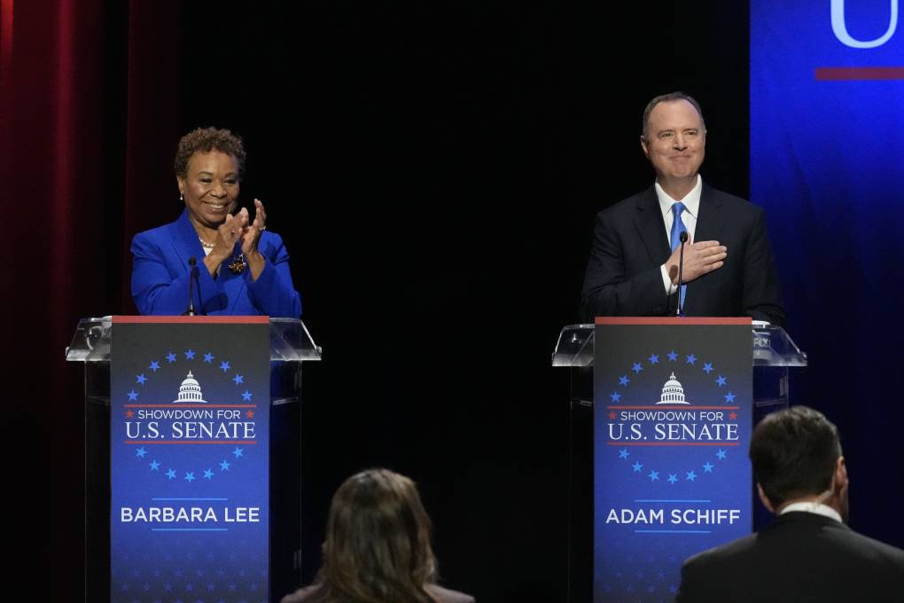 Featured image for "California Senate Debate: Candidates Clash Over Gaza and Garvey's Controversial Stance"