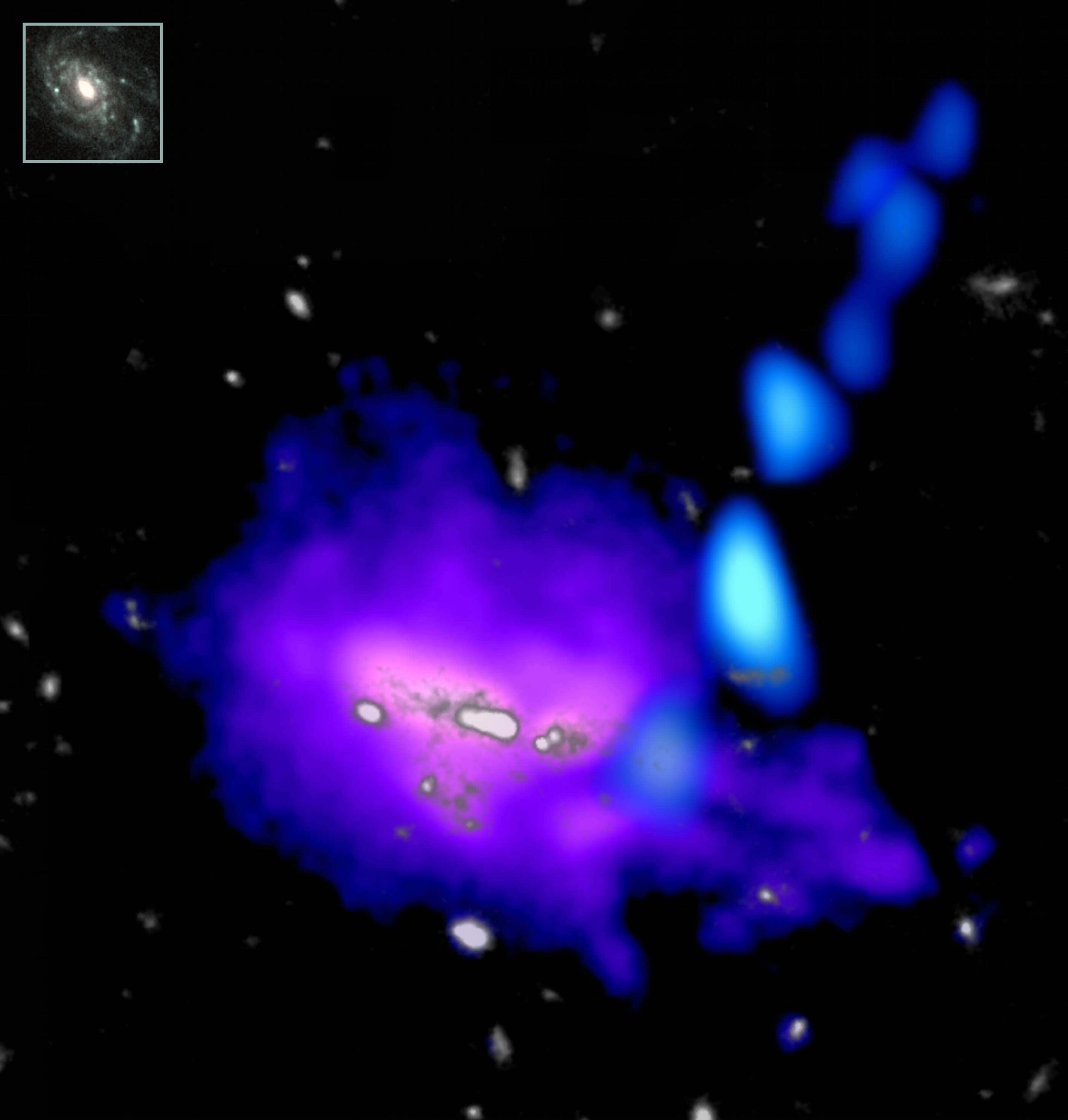 Astronomers Confirm Star Formation Theories with Discovery of Molecular Gas Stream Outside Galaxy.