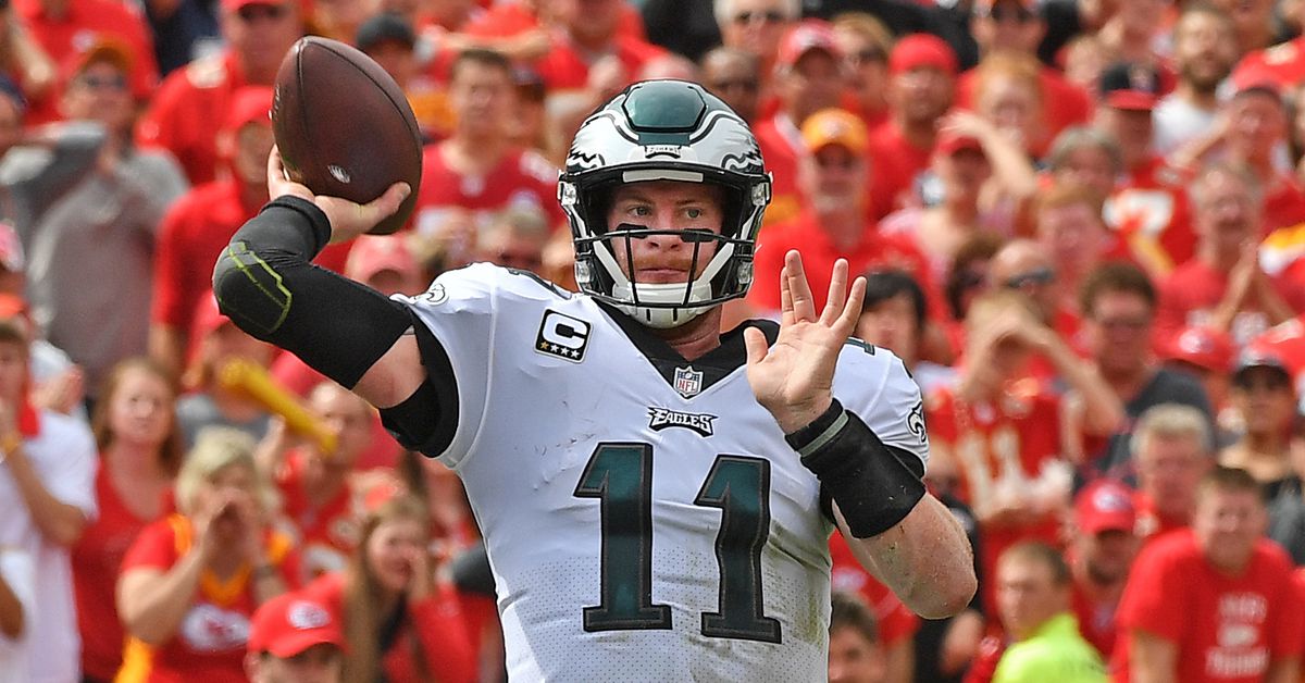 "Carson Wentz Joins Kansas City Chiefs on One-Year Deal as Backup QB"