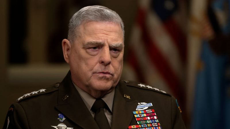 Gen. Milley Denies Recommending Iran Attack, Reflects on Afghanistan Exit