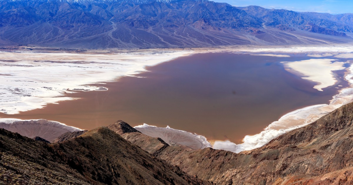 Featured image for "Unprecedented Wind Shifts Lake 2 Miles in Death Valley, Prompting Closure to Boating"