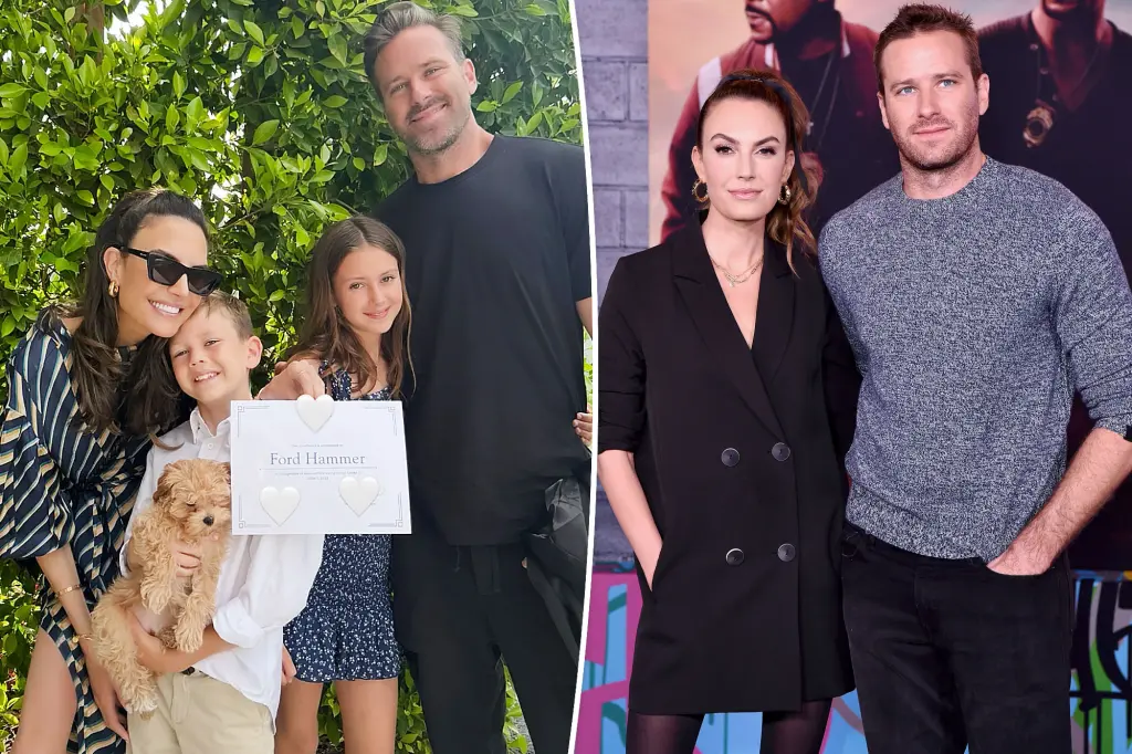 Featured image for Armie Hammer and Elizabeth Chambers Celebrate Son Ford’s Graduation Together