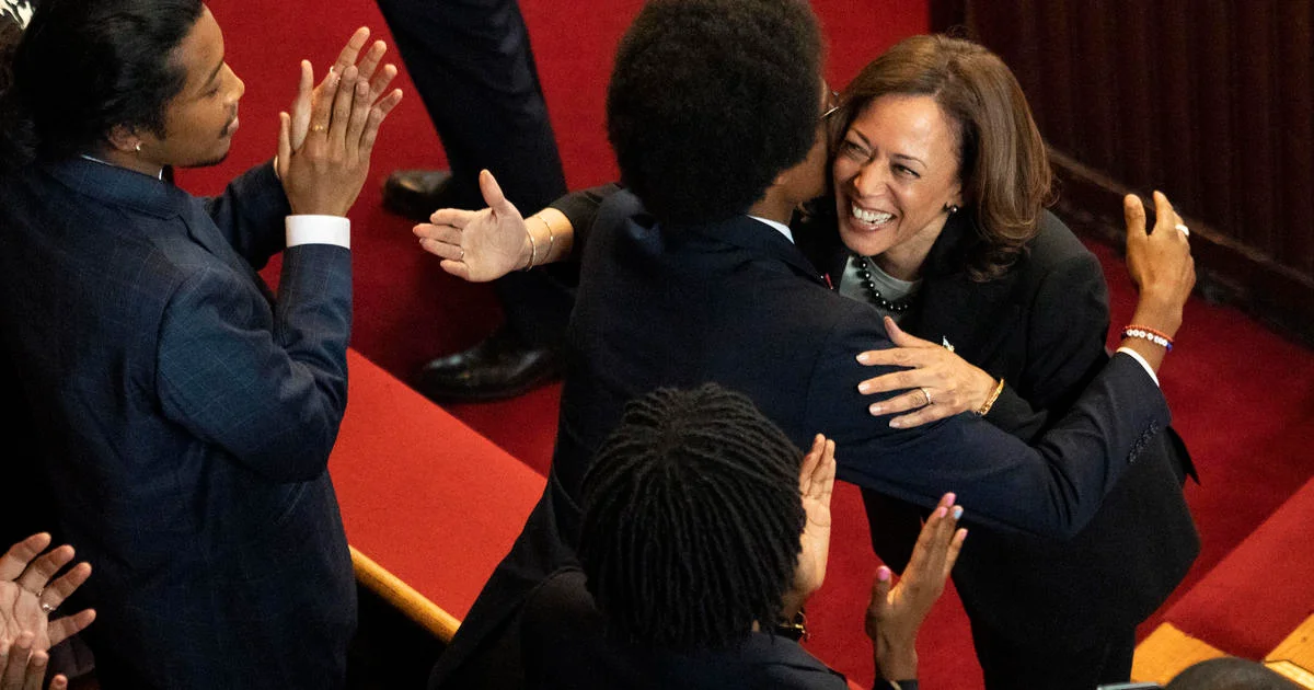 Tennessee lawmakers expelled over mass shooting protest meet with Kamala Harris.