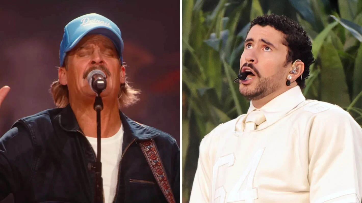 Bad Bunny Outpaces Kid Rock in Early Super Bowl Halftime Viewership