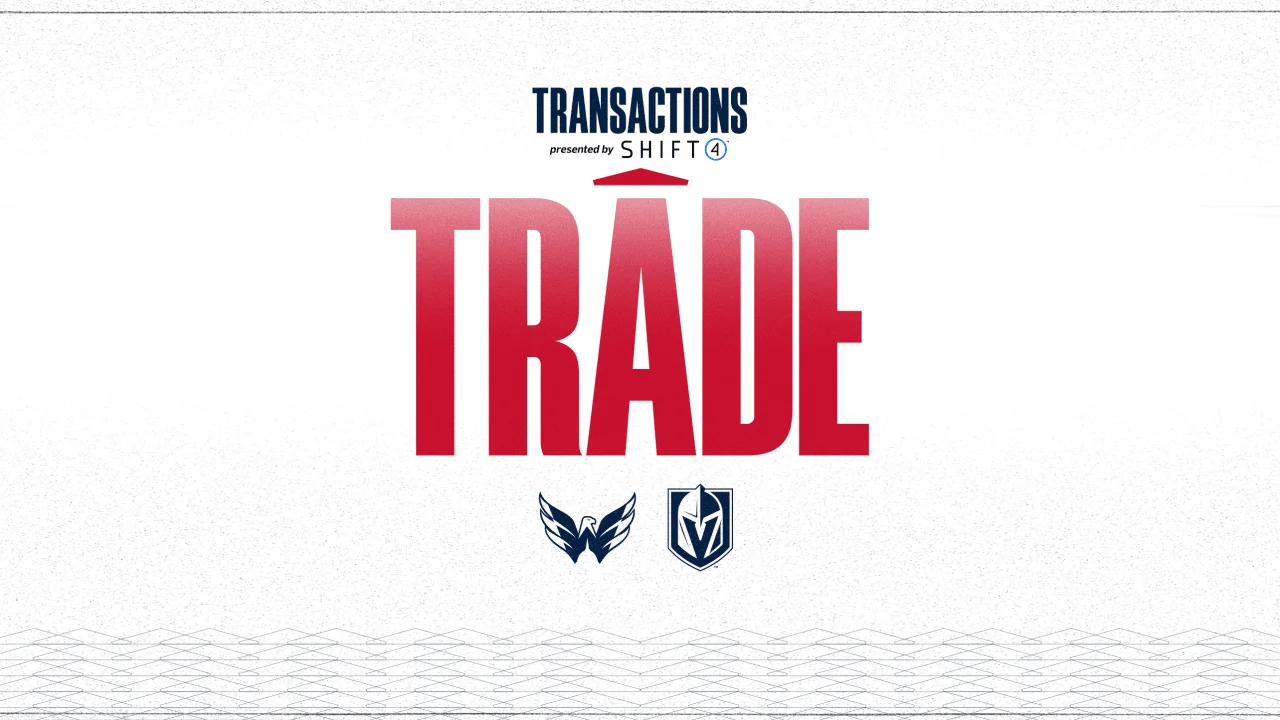 Capitals trade Dowd to Vegas for Vikman and two future picks