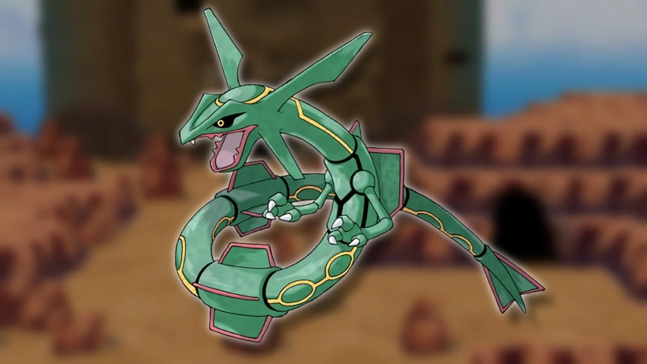 Featured image for The Pokémon Company Clarifies the Correct Pronunciation of Rayquaza