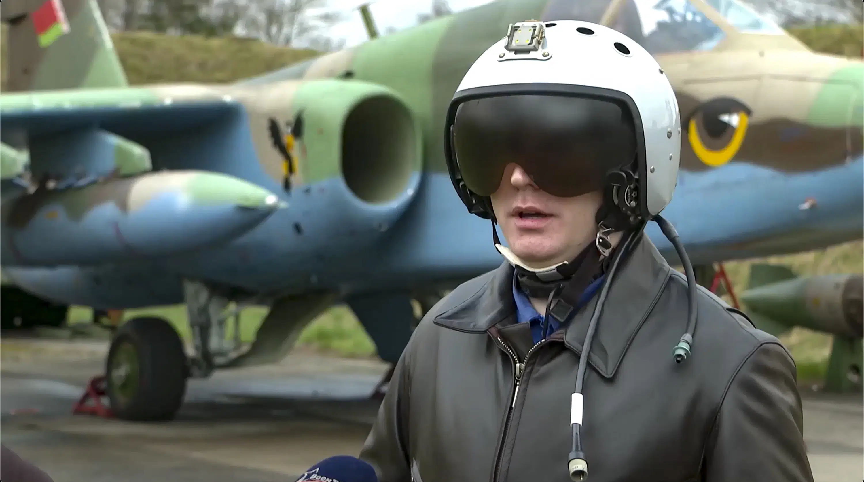 Belarusian pilots receive nuclear weapons training from Russia.
