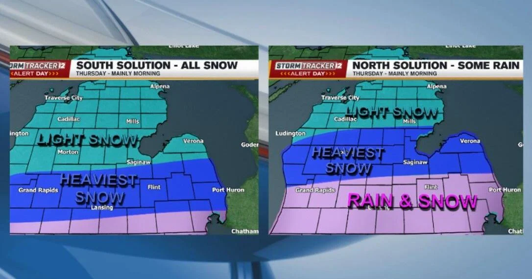 Featured image for Mid-Michigan Braces for Accumulating Winter Weather on Thursday