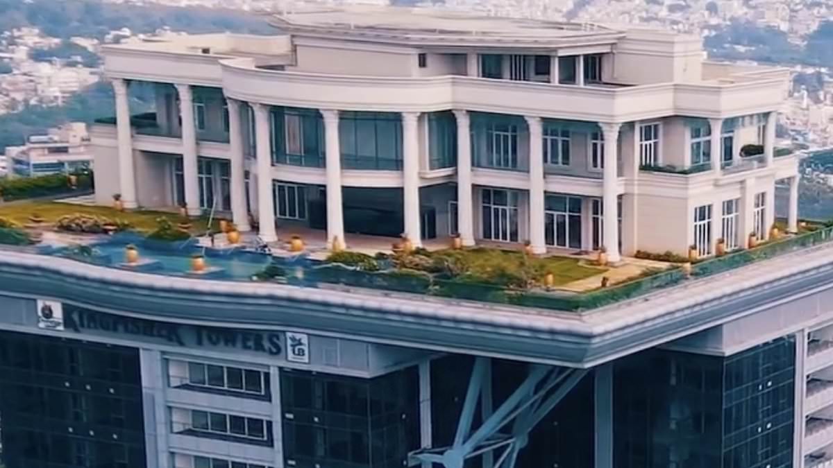 "Ownerless Skyscraper Mansion: A Lavish Abode Unseen"