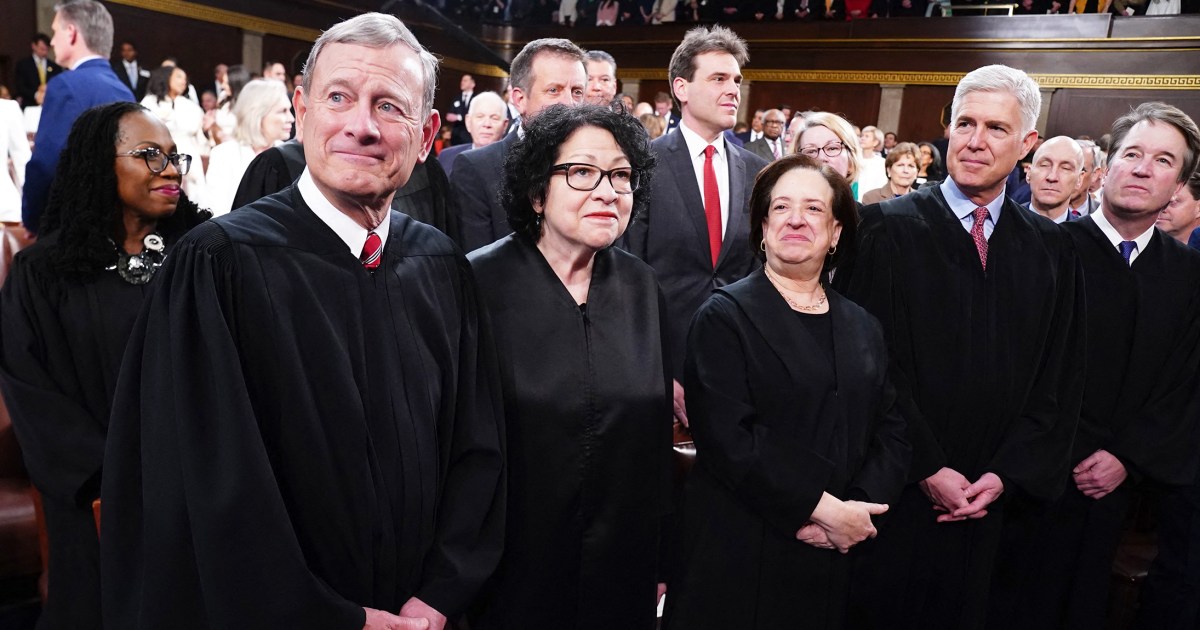 "Biden Confronts Supreme Court on Abortion Rights in State of the Union Address"