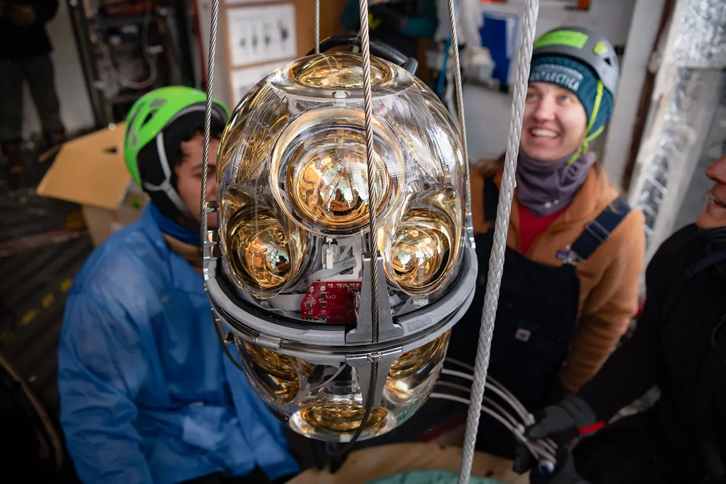 Antarctic Ice Upgrades Listen for Neutrino Clues to the Cosmos