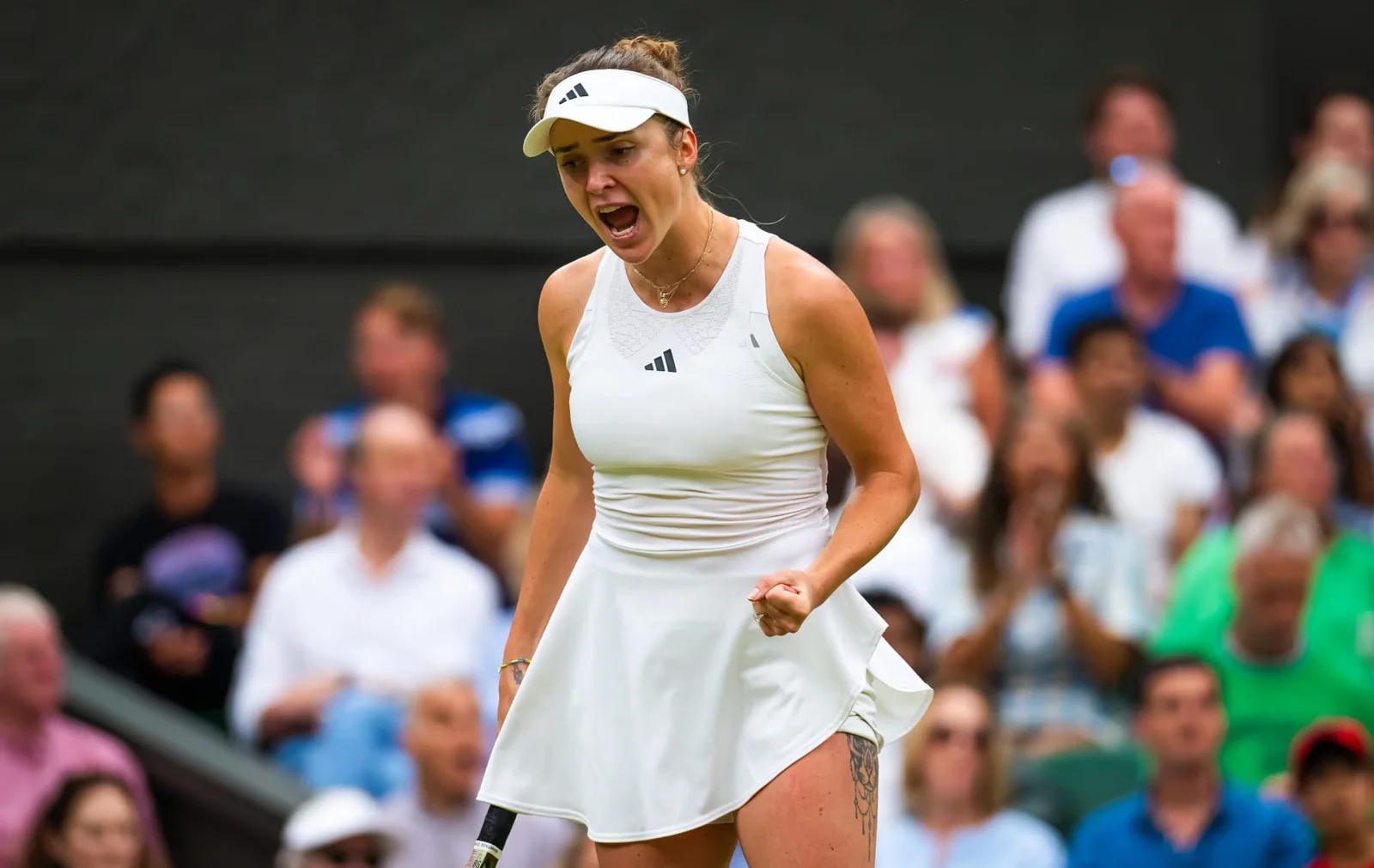 Elina Svitolina Shocks No. 1 Iga Swiatek at Wimbledon 9 Months Postpartum
