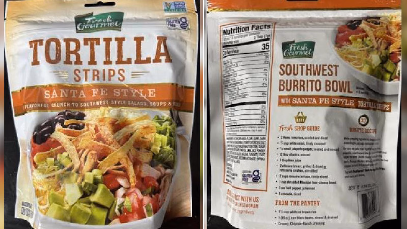 FDA Recalls Tortilla Strips in 22 States for Wheat Contamination