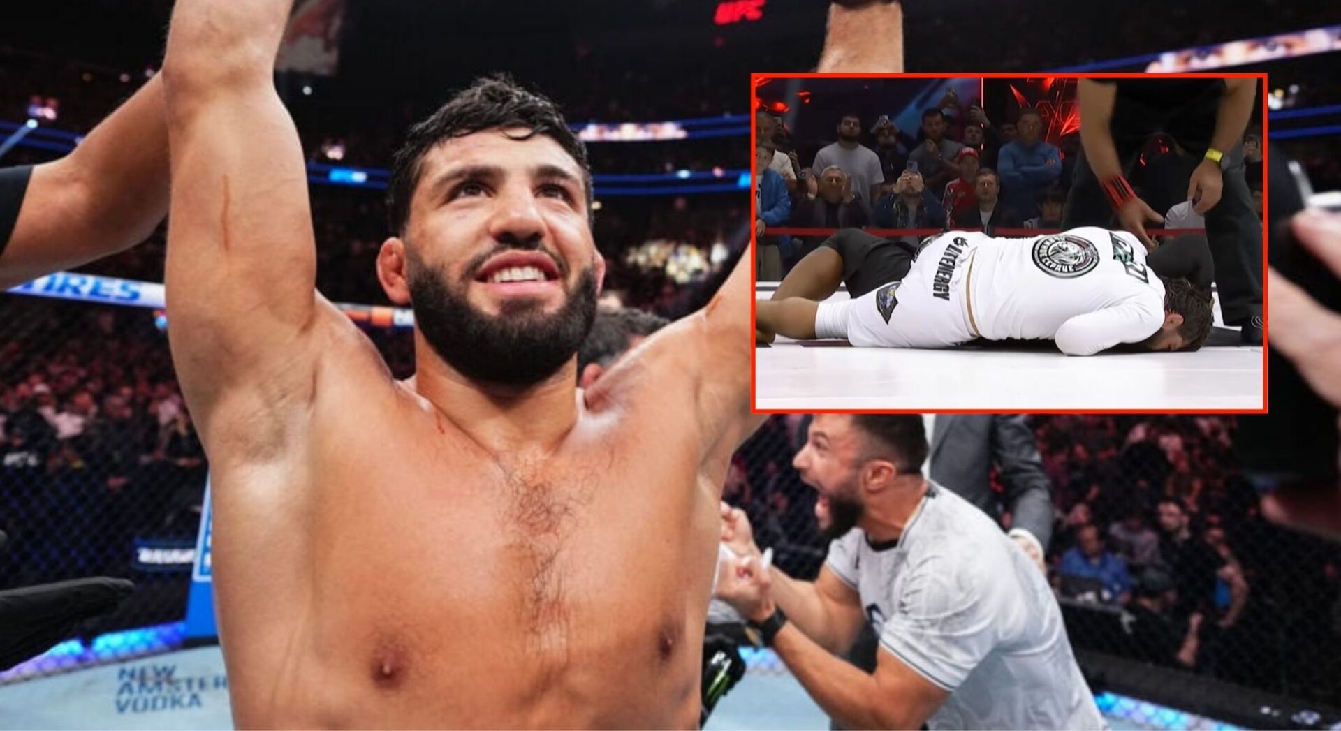 Featured image for Arman Tsarukyan impresses with dominant victory over Benson Henderson in grappling