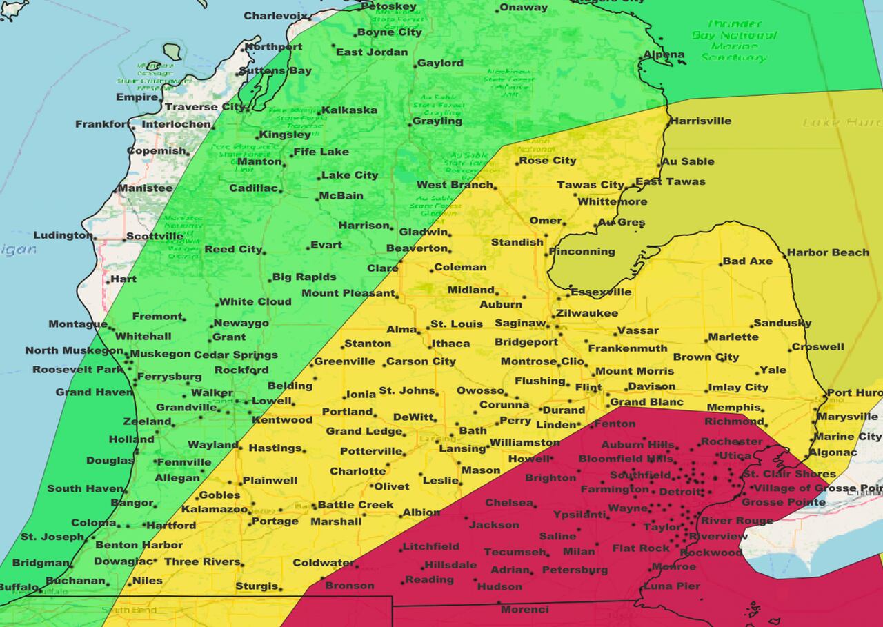 Michigan Braces for Severe Weather: Tornadoes and Hail Threat Loom