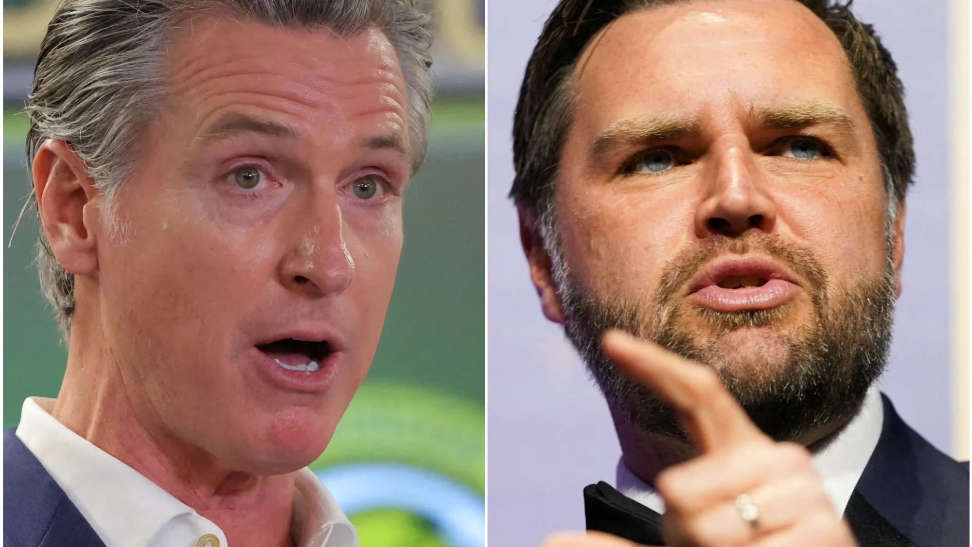 Featured image for Gavin Newsom and Trump Clash Over LA Protests and Military Deployment