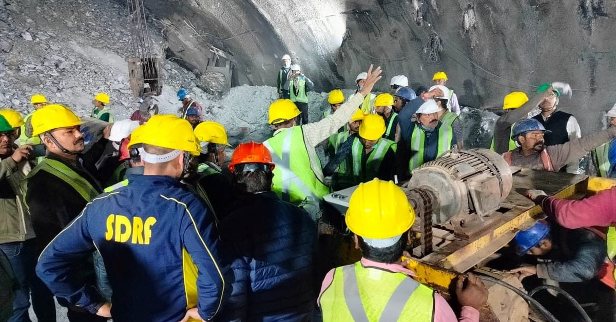 Trapped Indian Workers Face Deteriorating Conditions in Collapsed Tunnel