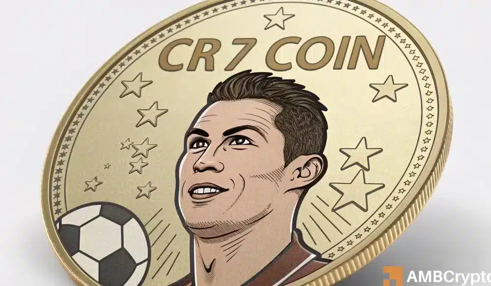 Featured image for CR7 Memecoin Surges to $140M Before Rug Pull