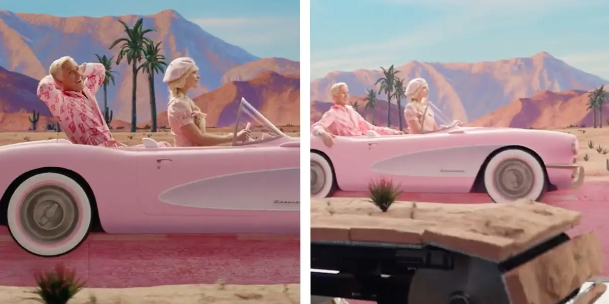 Featured image for Behind the Scenes: 'Barbie' Travel Montages Revealed Without CGI