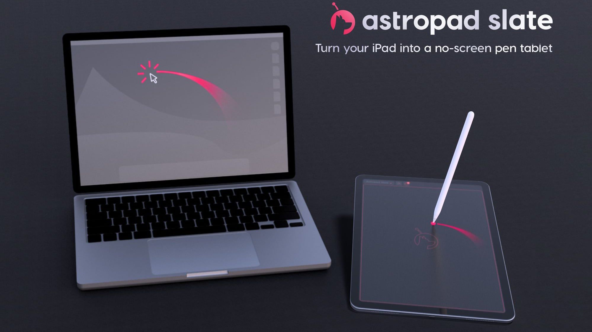 Featured image for "Control Your Mac with iPad and Apple Pencil Using Astropad Slate App"