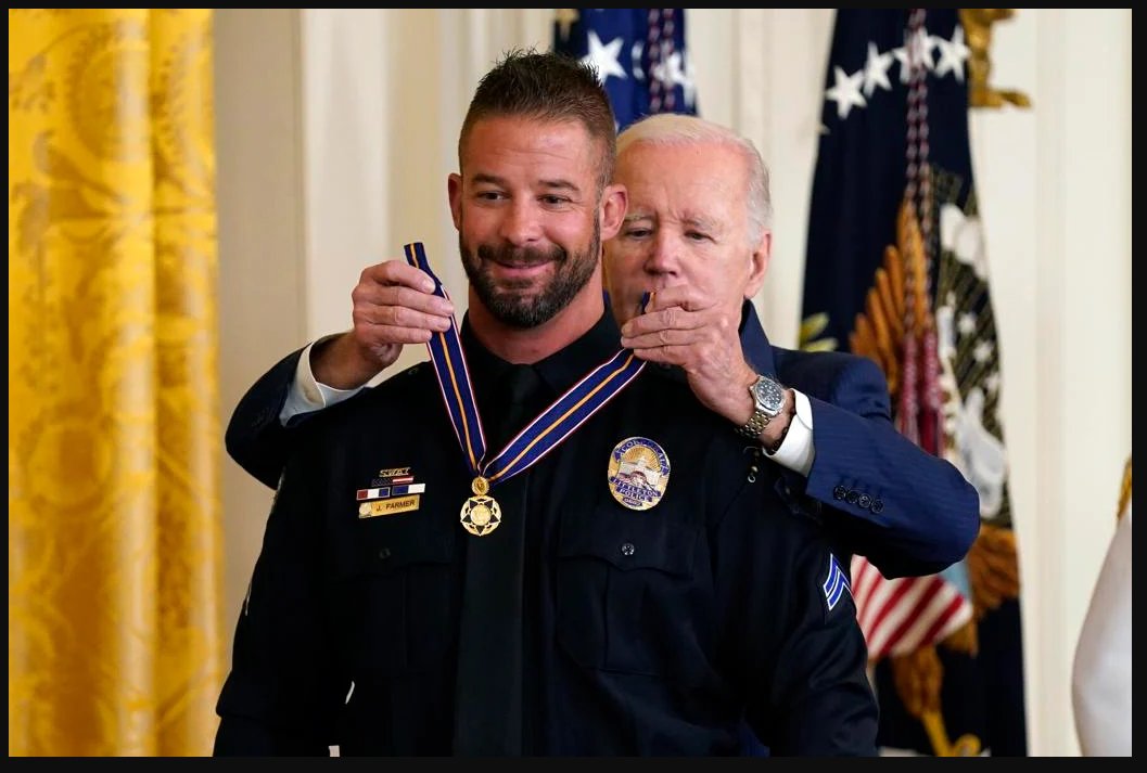 Multiple First Responders Honored with Medal of Valor by President Biden