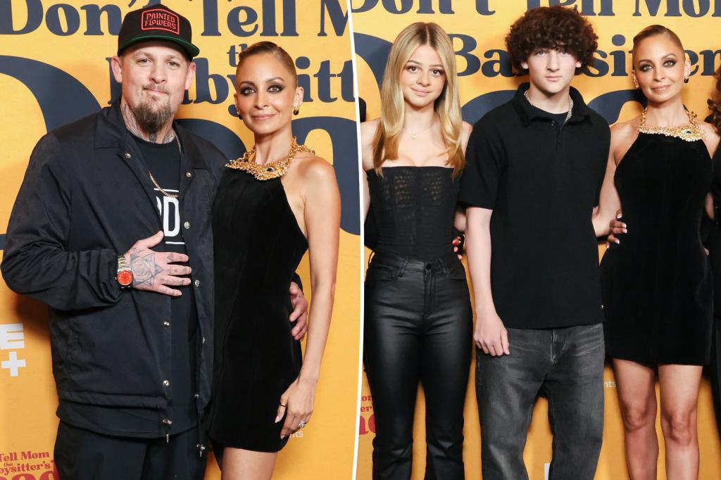 Featured image for Nicole Richie and Joel Madden's Kids Make Rare Red Carpet Debut